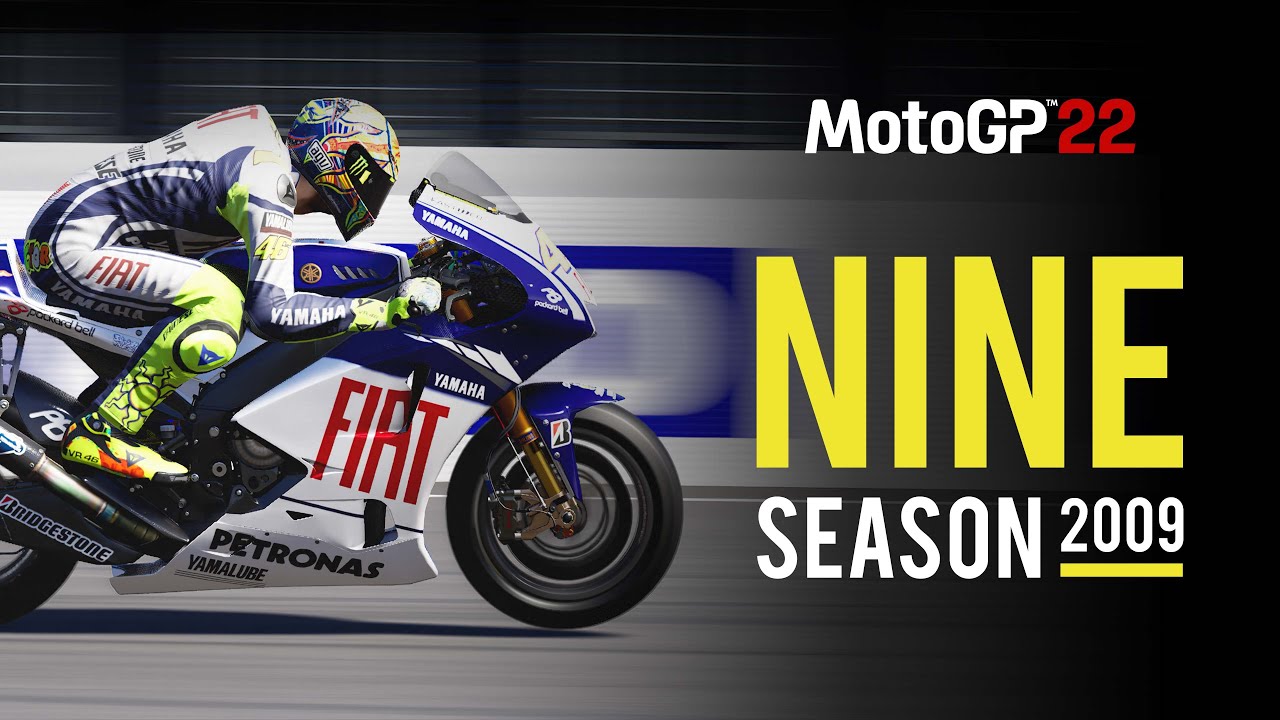 Milestone introduceert NINE Season 2009 in MotoGP 22 , een unieke game-mode met docu-stijl gameplay