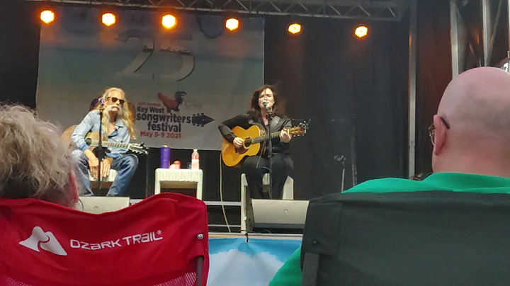 Brandy Clark with Dean Dillon at the 25th Key West...
