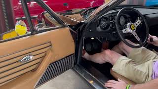 1971 Ferrari 365 GTB4 Daytona Coupe cold start video