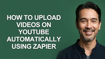 How to Upload Videos on Youtube Automatically Using Zapier - KevinHowTo