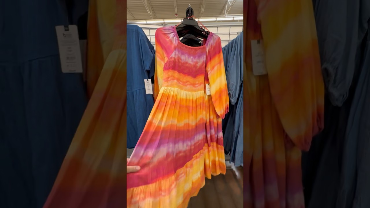 Amazing Summer Dress 👗 Walmart Fashion Style Shopping 🛍️