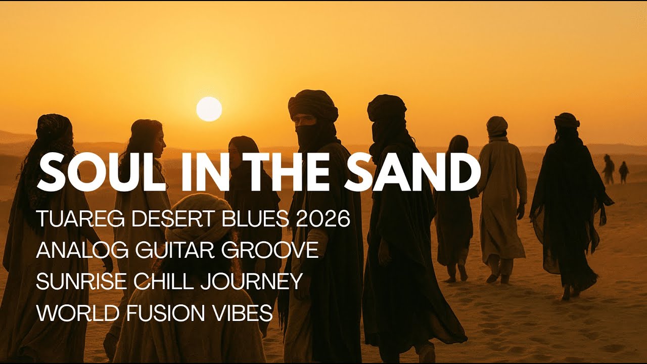 SOUL IN THE SAND 🌞 Tuareg Desert Blues • Analog Guitar Groove • Sunrise Chill & World Fusion Vibes