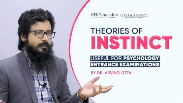 Psychology Entrance Exams important topic | Instinct Theory of Motivation | Dr. Arvind Otta