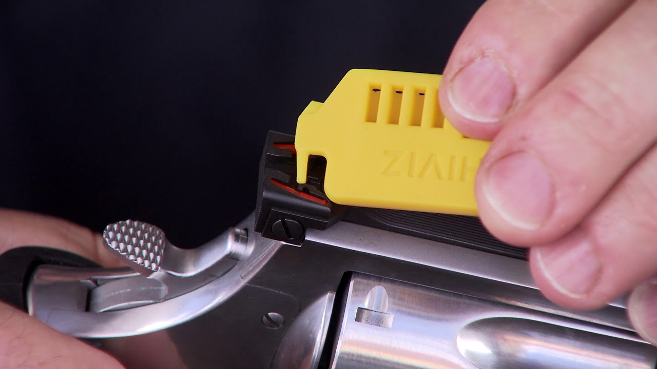 S&W revolver rear sight how to change Litepipes YouTube