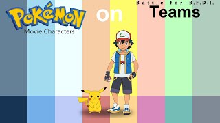 If Pokemon The Movie Characters Were On The Bfb Teams
