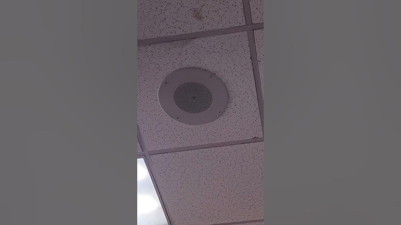 Atlas Sound SD72W Ceiling Speaker at Burger King YouTube