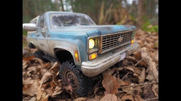 RC4WD TF2 Chevy Blazer K5 #outdoor in the forest