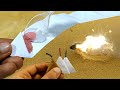 طريقة صنع صواريخ رمضان 🧨 بالكبريت والورق ( المثلث / الحجاب ) 💥