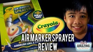 Crayola Air Marker Sprayer Review