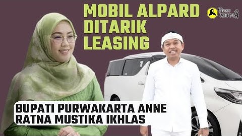 Mobil Alpard Dedi Mulyadi Ditarik Leasing, Begini Tanggapan Ambu Anne
