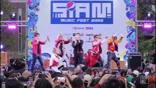 BALLISTIK BOYZ - SUMMER HYPE @ Siam Music Fest 2022, Siam Square [Overall Stage 4K 60p] 221217