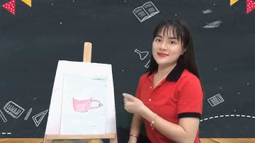 HOẠT ĐỘNG TẠO HÌNH :VẼ CỐC  - G.V HƯƠNG GIANG ( MG NHỠ )