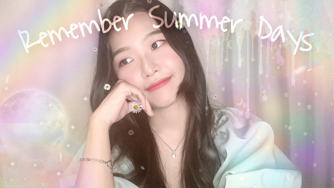 【City pop】Remember Summer Days - Anri・杏里 (lyrics)| Cover by 우누・Woonoo【韓国人のカバー】 (+1key)