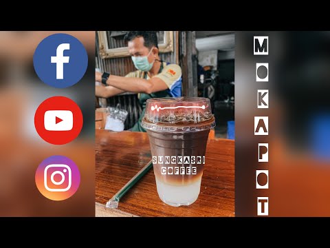 รีวิวสอนชงอเมริกาโน่โซดามะนาว กดกาแฟด้วยROK @ร้านกาแฟสังกระศรี