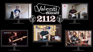Valenti Basses Collaboration: Rush 2112 Parts 1 & 2