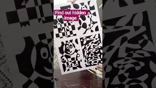 negative positive art 👆👆Find out hidden image and write a comment ✍️✍️