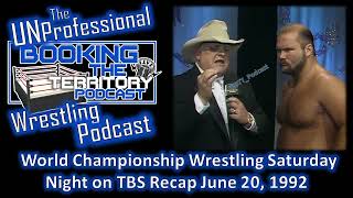WCW Saturday Night on TBS Recap June 20, 1992! Barry Windham vs Steve Austin again for the TV Title!