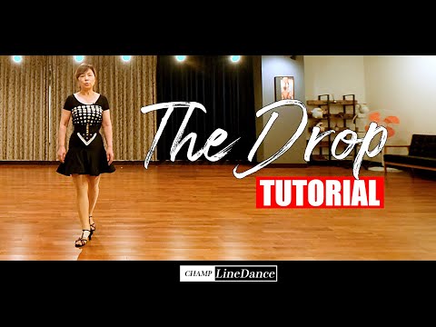 [챔프라인댄스] The Drop Line Dance TUTORIAL || 더드롭 라인댄스 설명영상