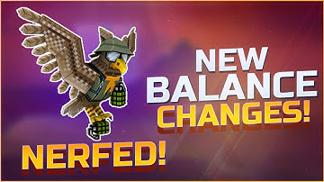 BATTLE FALCON & DISLIKE ARE NERFED! NEW BALANCE CHANGES IN PIXEL GUN 3D