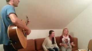 Miniatura del video "Nech je uvoľnená (svätá radosť v nás) - eSPé (cover - Anna Ščavnická, Jana Janičinová a Jakub)"