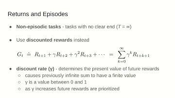 Reinforcement Learning: Chapter 3: Markov Decision Processes