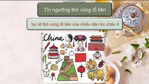 Tín ngưỡng thờ cúng tổ tiên của người Việt Nam