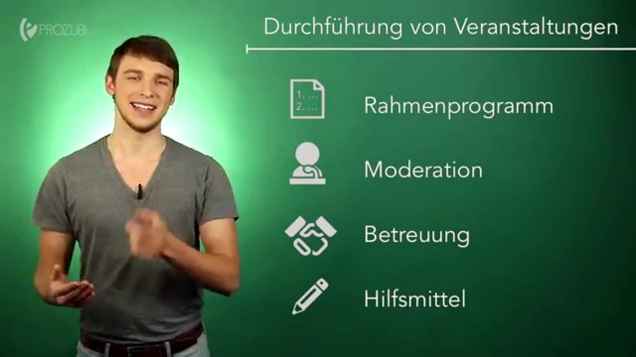 Update Veranstaltungen richtig durchführen | Wissen für die Ausbildung | Prozubi.de