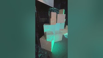 Experimenting Interactive Installation - 3D Projection Mapping