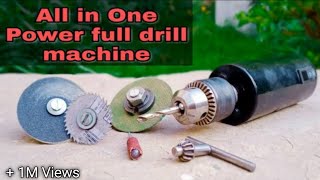 make a all in one drill machine and tools. || ये drill machine आप के सारे काम कर देगी।।