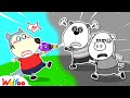 Wolfoo, Give Pando Back the Colors - Funny Stories for Kids | Wolfoo Family Kids Cartoon