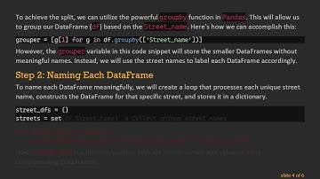 How to Split a DataFrame by Matching Column Values and Export to Excel with Pandas