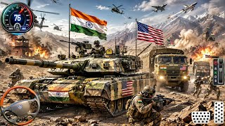 Game Mengemudi Truk Kargo Tentara Off-road India! Game Transportasi Truk Tentara Kota: Gameplay A... screenshot 4