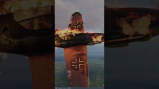Bf109 Ai P-47 kills me #bf109 #p47 #p47thunderbolt #dcs #dcsworld #dogfight #ww2 #wwii