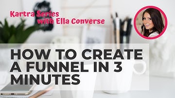 [KARTRA] How To Create a Funnel in 3 Minutes!