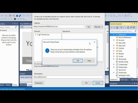 WCF Service Application And ASP NET WebForms