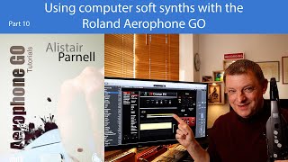 Using computer soft synths with the Roland Aerophone GO screenshot 3