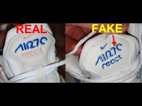 Real vs Fake Nike Air Max 270 React 