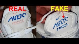 Real vs Fake Nike Air Max 270 React 