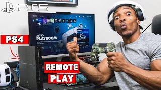 How To Play Ps5 Games On Ps4 Ps5 Remote Play