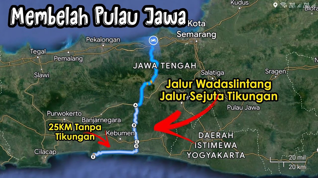 Rute Ke Pantai Menganti Kebumen Via Wadaslintang