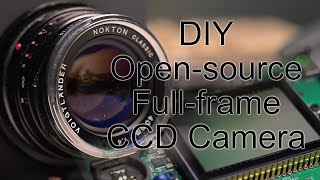 Build a DIY full-frame CCD camera