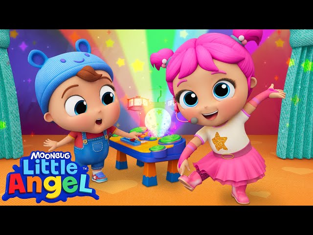 Head, Shoulders, Knees, and Toes Song | @LittleAngel Kids Songs & Nursery Rhymes class=