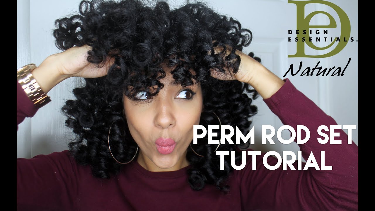 Beautiful Bouncy Curls Featuring Design Essentials YouTube