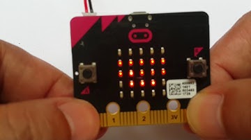 06 BBC Microbit 碰觸才心跳測試