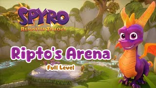Spyro 2 Riptos Rage RT - Ripto's Arena 100% | No Commentary Gameplay | Arcadian95