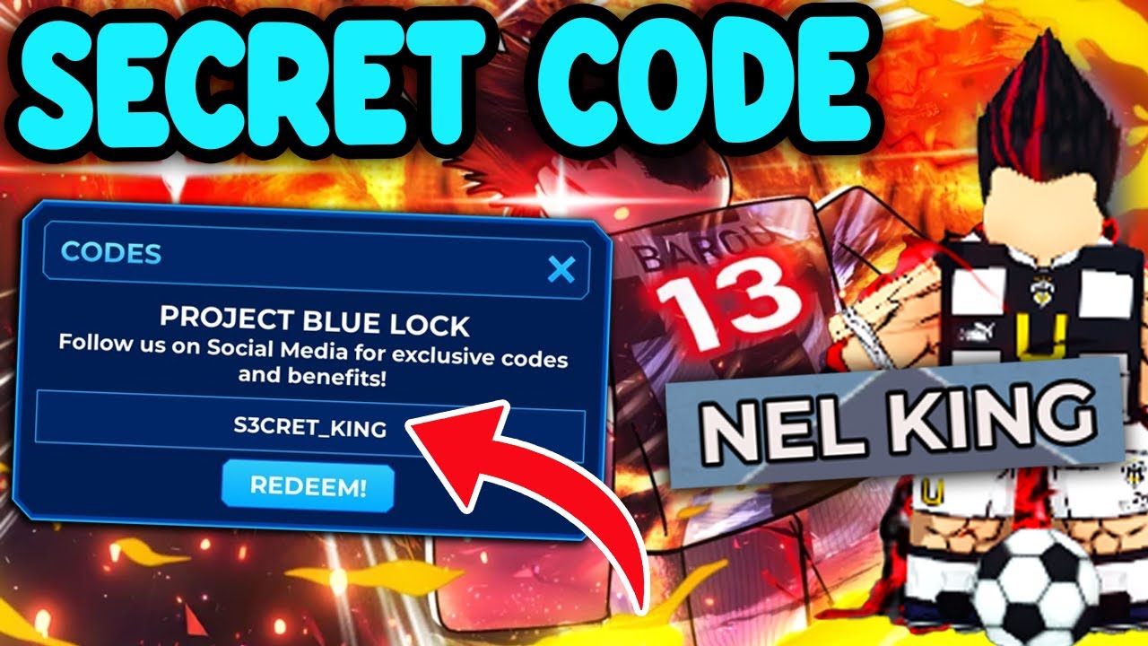 NEL KING! ALL NEW WORKING CODES In PROJECT BLUE LOCK! ROBLOX PROJECT ...
