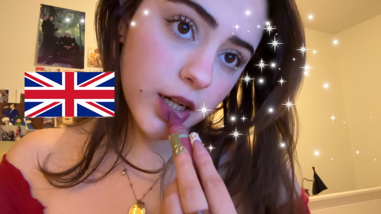ASMR MAKEUP ROUTINE IN ENGLISH! No cuts:)