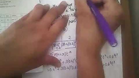 PGFs with Standard Binomial Distributions