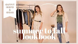 How to Transition Your Wardrobe from Summer to Fall | 2020 Lookbook \& Capsule Wardrobe Inspo