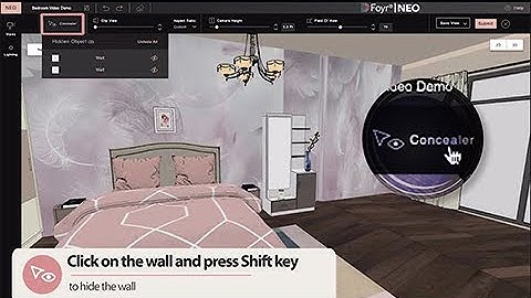 How to Hide Objects from Renders Using Concealer | Foyr Neo